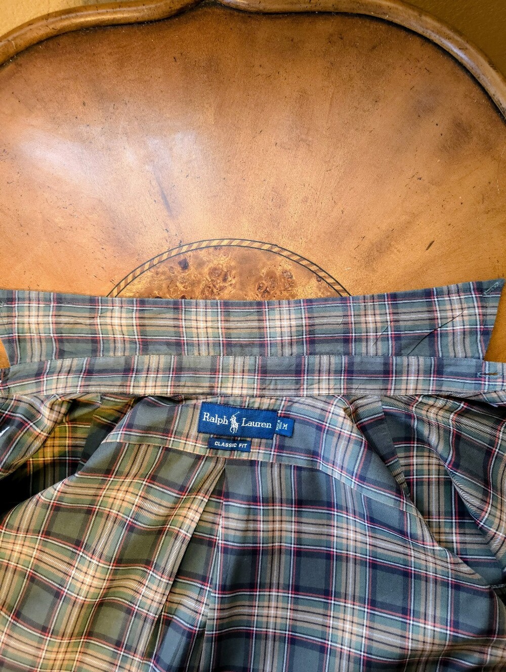 Ralph Lauren (M) Green-orange stripes - Picture 7 of 8